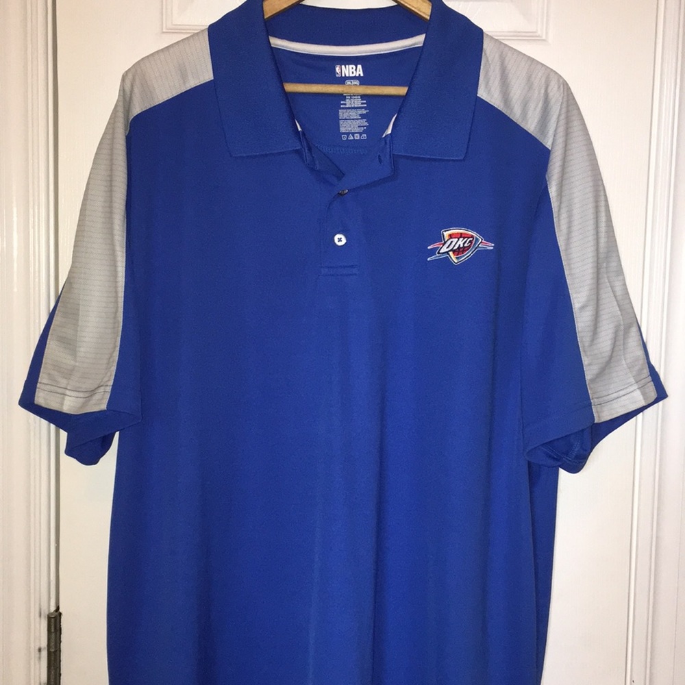 NWOT OKC Thunder polo shirt